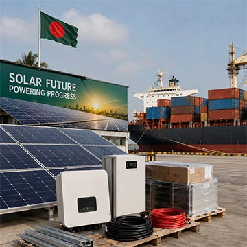 Bangladesh loại bỏ thuế nhập khẩu đối với thiết bị năng lượng mặt trời, mở ra cơ hội cho các nhà ...