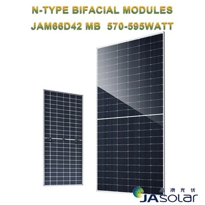JA Năng lượng mặt trời 595W
